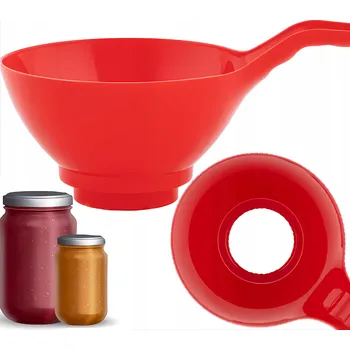 Sklenice TRYCHTÝŘ S DRŽÁKEM NA SKLENICE MÁTOVÁ ČERVENÁ ZELENÁ BÉŽOVÁ