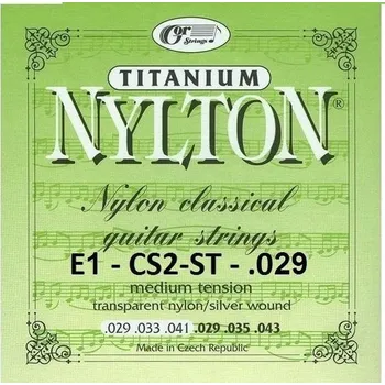 Struna pro kytaru a smyčcový nástroj Gorstrings CS2ST-E1 Samostatná struna pro kytaru