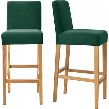 Barová židle Potah na židli MEBLE ODNOWA zelený