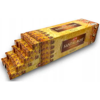 Čajovna Vonné tyčinky Hem Sandal Rose 8 kusů