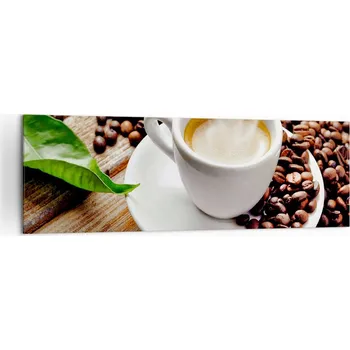 Obraz Velký obraz do obýváku 160x50 gastronomie moderní na plátně obrazy