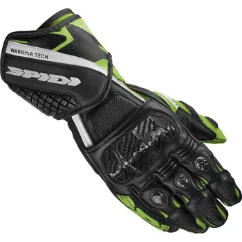 Moto rukavice Rukavice na motorku CARBO 5, SPIDI (černé/zelené)