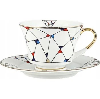 Šálek s podšálkem Harlequin 250 ml Bogucice