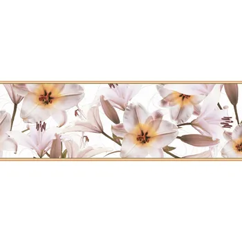 Fototapeta Dekorativní bordura dekorativní samolepicí na zeď Deco Border 83 Lilie