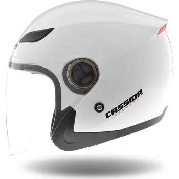Motodoplněk Otevřená přilba Reflex, CASSIDA (bílá)