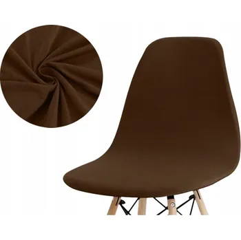 Prostěradlo Potah na židli MEBLE ODNOWA hnědý