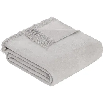 deka Ibena Braga uni deka s třásněmi šedá 150x200cm