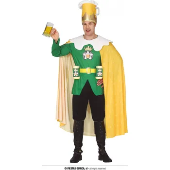 Karnevalový kostým Guirca Pivní král pánský kostým Velikost: 46 – 48 (S)
