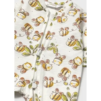 Dětská móda Kojenecký overal Mayoral 1710 barva: béžová, Rozměr: 18 měsíců, 86 cm