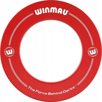 Winmau Ochrana k terčům s logem červená