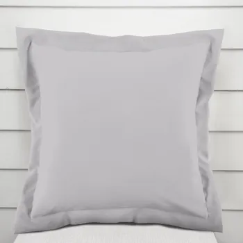 Povlak na polštářek Dekorační povlak na polštář s lemem Rongo RG-016 Světle šedý 30 x 50 cm