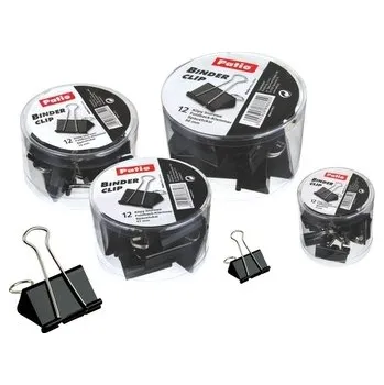 Klipsy biurowe 41mm 12szt, Patio