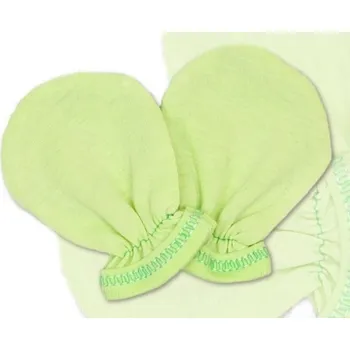 Rukavice Rukavičky bavlna Terjan - zelené, vel. 2