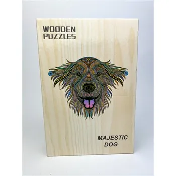 Puzzle Puzzle drewniane A5 Majestatyczny Pies