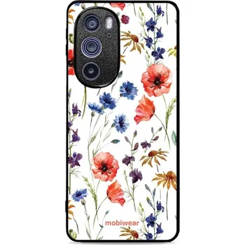 Pouzdro na mobilní telefon Lesklý kryt Mobiwear Glossy - Motorola Edge 30 Pro - G032G - Luční kvítí (Prémiové lesklé pouzdro, obal, kryt Mobiwear Glossy na mobil Motorola Edge 30 Pro - G032G - Luční kvítí, materiál Plast + TPU silikon - krytí po všech stranách, neošoupatelný potisk