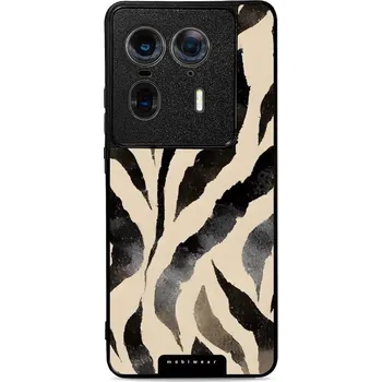 Pouzdro na mobilní telefon Lesklý kryt Mobiwear Glossy - Motorola Edge 50 Ultra - GA53G Zebří (Prémiové lesklé pouzdro, obal, kryt Mobiwear Glossy na mobil Motorola Edge 50 Ultra - GA53G Zebří, materiál Plast + TPU silikon - krytí po všech stranách, neošoupatelný potisk, tenké)