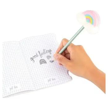 Set školních potřeb Ołówek z nakładką chmurka 1 z 4 kolorów Good Feelings, Trendhaus