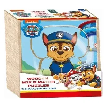 Puzzle Puzzle drewniane dwuelementowe PP, Rozette