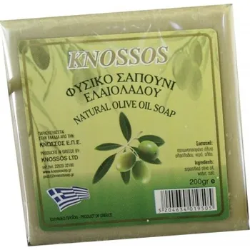Mýdlo Mýdlo čistě olivové Bílé 200g Knossos