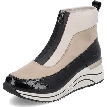 Dámské kozačky Dámská Dámská kotníková obuv REMONTE D0T71-60 béžová W4 D0T71-60 BEIGE COMBINATION H/W4 45
