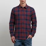 VOLCOM košile - Caden L/S Crimson (CMS)