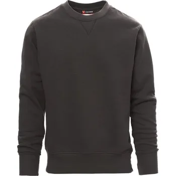 Pánská mikina Payperwear Pánská mikina Orlando s v-prošíváním pod krkem Barva: Antracitová, Velikost: 3XL