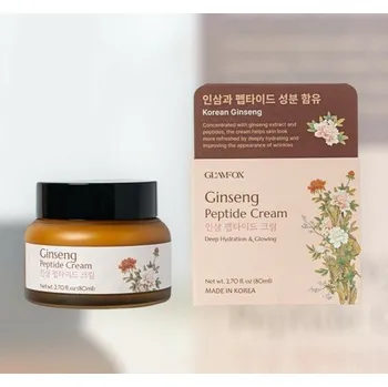 Pleťový krém GLAMFOX Ginseng Peptide Cream 80ml - plnohodnotné balení