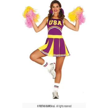 Karnevalový kostým Roztleskávačka USA - velikost M 38/40