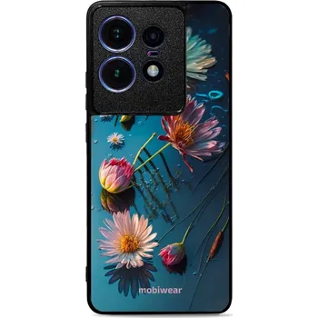 Pouzdro na mobilní telefon Lesklý kryt Mobiwear Glossy - Motorola Edge 50 Pro - G013G Květy na hladině (Prémiové lesklé pouzdro, obal, kryt Mobiwear Glossy na mobil Motorola Edge 50 Pro - G013G Květy na hladině, materiál Plast + TPU silikon - krytí po všech stranách, neošoupatelný)