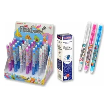 Zestaw prom. Długopisy ścieralne Flexi Abra Food 24szt + 20 wkładów, Penmate