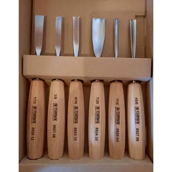 Dláto Sada řezbářských dlát 6-dílná, STANDARD LINE, NAREX