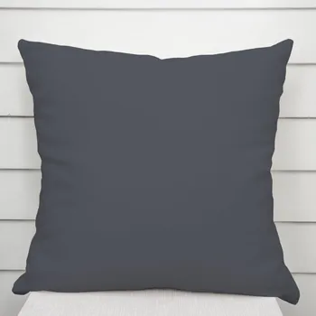 Povlak na dekorativní polštářek Dekorační povlak na polštář Rongo RG-017 Tmavě šedý 50 x 60 cm