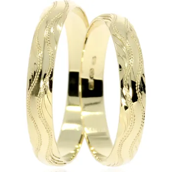 Prsten Zlatnictví Helios Zlaté snubní prsteny L-31/ZL