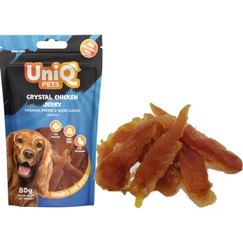 Pamlsek pro psa UNIQ Pets Kuřecí prsa 80g (měkká)