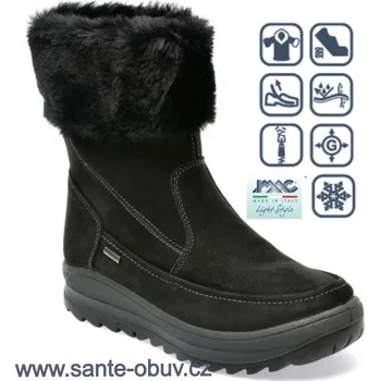 Dámská zdravotní obuv SANTÉ IC/459048 NERO vych. obuv černá, černá - 39