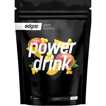 Nápoj pro sportovce Edgar Power drink Váha: 1500 g, Příchuť: Mango