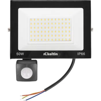 Louč Pro-Tech shop LED reflektor 50W se senzorem pohybu studená bílá K02013
