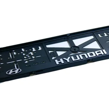 Držák SPZ Podložka pod SPZ 3D Hyundai černá 1 ks