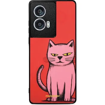 Pouzdro na mobilní telefon Lesklý kryt Mobiwear Glossy - Motorola Edge 50 Fusion - G054G Kocourek (Prémiové lesklé pouzdro, obal, kryt Mobiwear Glossy na mobil Motorola Edge 50 Fusion - G054G Kocourek, materiál Plast + TPU silikon - krytí po všech stranách, neošoupatelný potisk,)