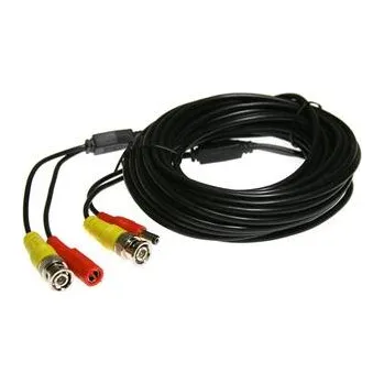 Anténní kabel Kabel koaxiální s BNC + napájení 15 metrů