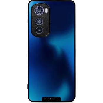 Pouzdro na mobilní telefon Lesklý kryt Mobiwear Glossy - Motorola Edge 30 5G - G068G Modrý odstín (Prémiové lesklé pouzdro, obal, kryt Mobiwear Glossy na mobil Motorola Edge 30 5G - G068G Modrý odstín, materiál Plast + TPU silikon - krytí po všech stranách, neošoupatelný potisk,)