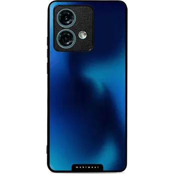 Pouzdro na mobilní telefon Lesklý kryt Mobiwear Glossy - Motorola Edge 40 Neo - G068G Modrý odstín (Prémiové lesklé pouzdro, obal, kryt Mobiwear Glossy na mobil Motorola Edge 40 Neo - G068G Modrý odstín, materiál Plast + TPU silikon - krytí po všech stranách, neošoupatelný potisk,)