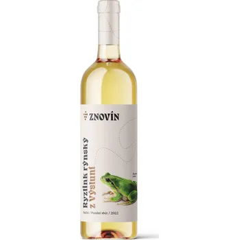 Víno Znovín Ryzlink rýnský 2022 pozdní sběr 0,75 l (2390)