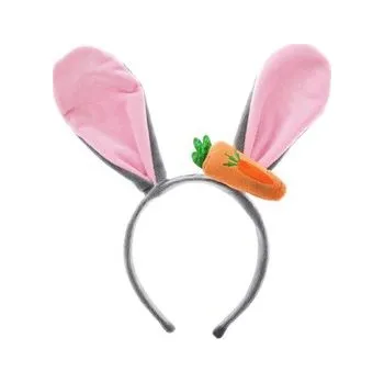 Opaska - zajączek z marchewką