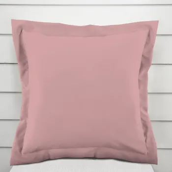 Povlak na polštářek Dekorační povlak na polštář s lemem Rongo RG-074 Starorůžový 50 x 60 cm