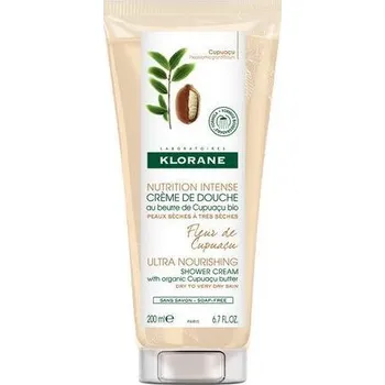 Sprchový gel Klorane Ultra Nourishing Shower Cream - Intenzivně vyživující sprchový krém s květy Cupuacu 200 ml
