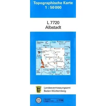 Topographische Karte Baden-Württemberg Albstadt [DE] (2014, Mapový list, Landesamt für Geoinformation BW)