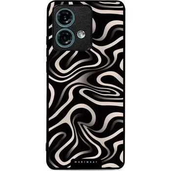 Pouzdro na mobilní telefon Lesklý kryt Mobiwear Glossy - Motorola Edge 40 Neo - GA63G Vlnky a linky (Prémiové lesklé pouzdro, obal, kryt Mobiwear Glossy na mobil Motorola Edge 40 Neo - GA63G Vlnky a linky, materiál Plast + TPU silikon - krytí po všech stranách, neošoupatelný potisk
