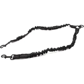 Vodítko pro psa Vsepropejska Peddy rozdvojka 55 cm na vodítko pro psa Barva: Černá