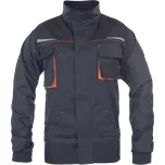 Bunda pracovní EMERTON STRETCH, šedá-oranžová vel. 64